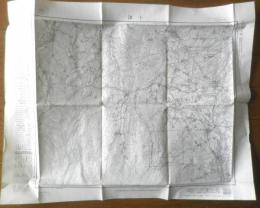 地図　小諸　昭和33年発行　国土地理院　a10