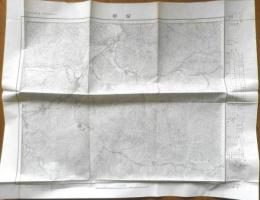 地図　都留　昭和31年発行　国土地理院　b1
