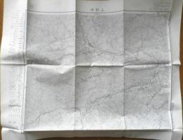 地図　上野原　昭和36年発行　国土地理院　b1
