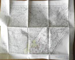 地図　東金　昭和31年発行　国土地理院　a4