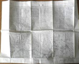 地図　秦野　昭和35年発行　国土地理院　a4