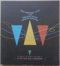 DVD Jean-Philippe Viret Trio LIVE AT THE DUC DES LOMBARDS　ジャン・フィリップ・ヴィレ・トリオ　澤野工房　b
