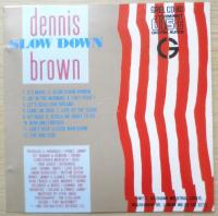 CD Slow down Dennis Brown デニス・ブラウン b
