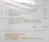CD Dukas Sym in C Major ヤン・パスカル・トルトゥリエ　b
