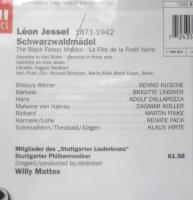 CD Leon Jessel Schwarzwaldmädel　レオン・イェッセル　c
