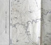 地図　武州御嶽　昭和21年　山と渓谷社　a10
