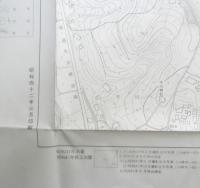 地図　蔵敷　昭和42年印刷　国土基本図　a12
