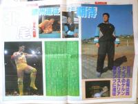 週刊ファイト　1990年4月26日No.1156　横浜アリーナで猪木/ハンセンと対決　新大阪新聞社 v
