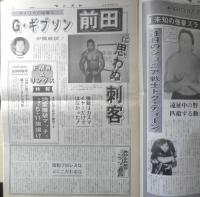週刊ファイト　1991年4月25日No.1205　前田/「リングス」たった1人の旗揚げ　新大阪新聞社　a
