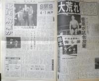 週刊ファイト　1991年4月11日No.1203　有刺鉄線バリケード地雷爆破マッチ！！　新大阪新聞社　u
