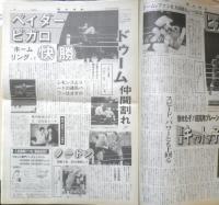 週刊ファイト　1991年4月4日No.1202　藤波/NWA王者だ　新大阪新聞社　u
