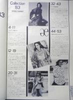 洋書雑誌　Elegance Paris エレガンス・パリ 日本語解説付　1983年春夏号　h
