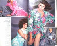 洋書雑誌　Elegance Paris エレガンス・パリ 日本語解説付　1983年春夏号　h
