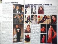 洋書雑誌　Elegance PARIS　1980年　ファッション誌　h
