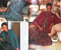 洋書雑誌　Elegance PARIS　1980年　ファッション誌　h
