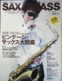 サックス＆ブラス・マガジン SAX＆BRASS　2010年Vol.14　ビンテージ・サックス大図鑑　リットーミュージック　d

