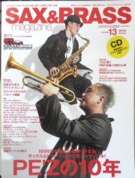 サックス＆ブラス・マガジン SAX＆BRASS　2010年Vol.13　PE'Zの10年　リットーミュージック　h
