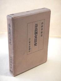 奈良朝文法史