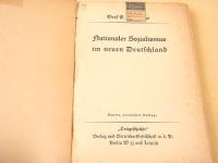NATIONALER SOZIALISMUS IM NEUEN DEUTSCHLAND