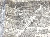 信州善光寺境内之図