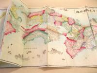 古地図 『里程明細 大日本新撰地図』