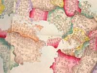 古地図 『里程明細 大日本新撰地図』