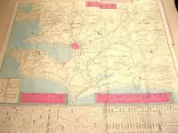 古地図 『東京近国名所温泉 里程案内図』