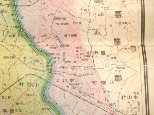 古地図 『東京郊外図』 / 古本、中古本、古書籍の通販は「日本の