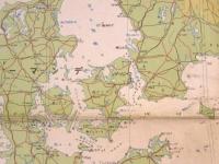 『ワルソー－ベルリン－ロンドン』 （陸軍参謀本部 三百分一欧亜航空図素図九号）