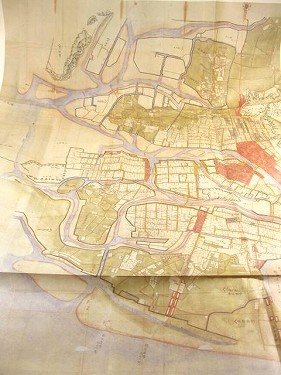 復刻古地図 『文化・文政頃 徳島御山下絵図』 / 古本、中古本 復刻古地図 『文化・文政頃 徳島御山下絵図』 / 古本、中古本