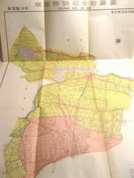 古地図 『東京特別都市計画図　新宿区（淀橋）〔用途地域・街路・公園・緑地〕』
