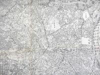 古地図 『東京西南部 二万五千分一地形図』