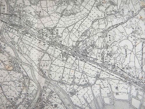 古地図 東京東北部 五万分一地形図 古本 中古本 古書籍の通販は 日本の古本屋 日本の古本屋