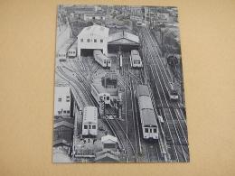 鉄道絵葉書 『車庫風景 （東京地下鉄銀座線）』