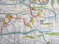 復刻古地図 『西国三十三所順礼図』