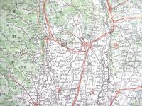 古地図 『栃木県 及 群馬県 日本交通分県地図』