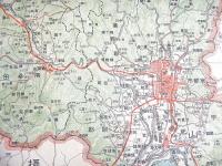 古地図 『京都府 日本交通分県地図』