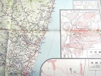 古地図 『宮崎県 日本交通分県地図』