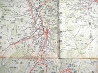古地図 『長野県 日本交通分県地図』