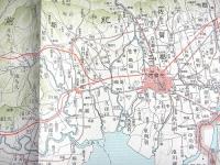古地図 『佐賀県 日本交通分県地図』