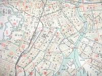 戦前古地図 『新町名番地入 最新大東京全図』