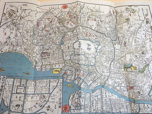 復刻古地図 『新板 江戸絵図 （天明年間）』 / 福ほん堂 / 古本