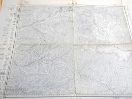 古地図 『男体山 五万分一地形図』