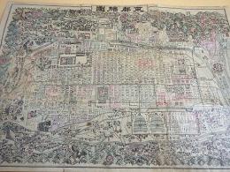 古地図 『大阪市街明細新図・京都絵図』 （明治３６年）