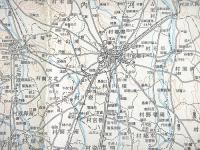 古地図 『栃木県管内図』