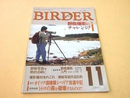 バードウォッチング・マガジン BIRDER バーダー １９９１年１１月号