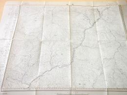 古地図 『足尾 五万分一地形図』