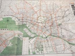 復刻古地図 『早わかり番地入 東京市全図』
