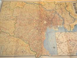 復刻古地図 『番地入 新大東京全図』