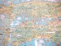 古地図 『レジャーガイドマップ６　中国と四国』